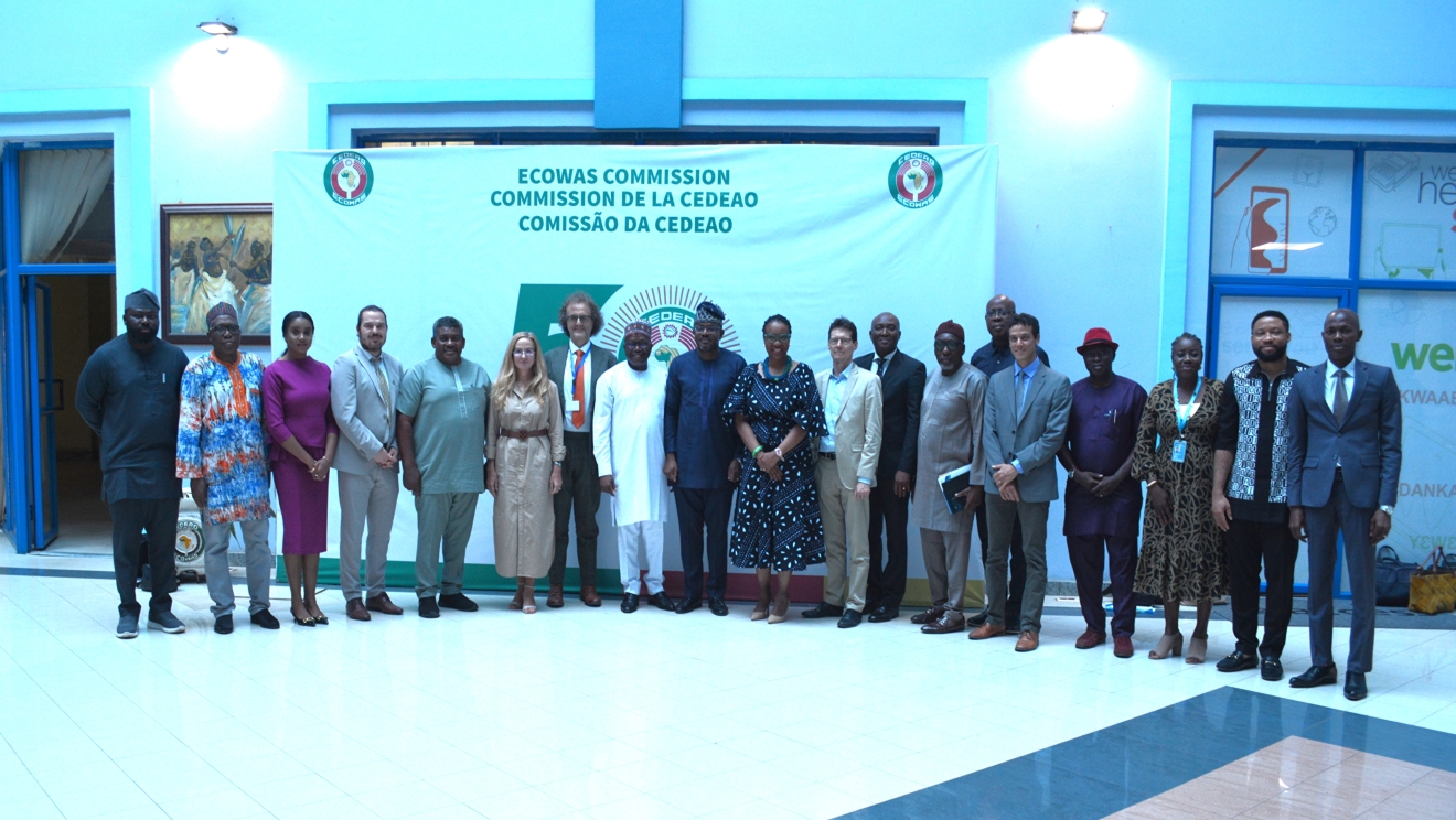 EU-funded ATCMA–ECOWAS  banner