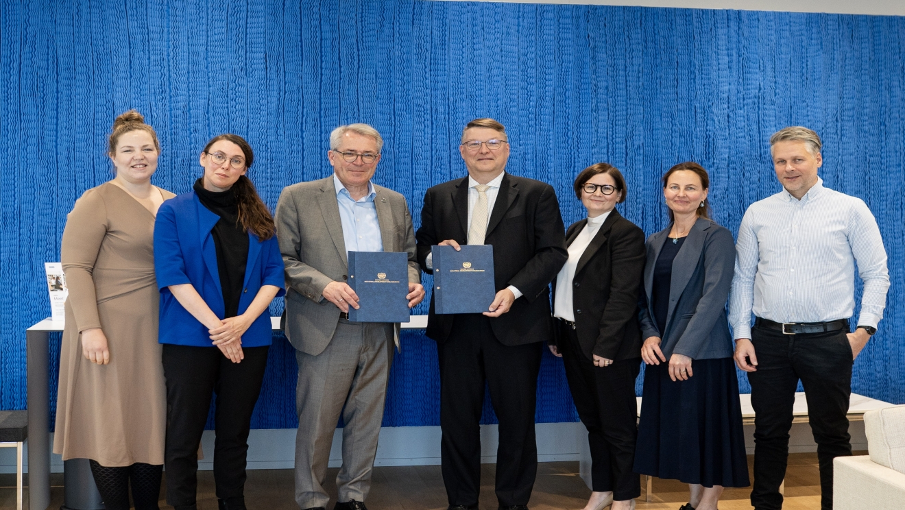 UNIDO and KONE Corporation sign Joint Declaration