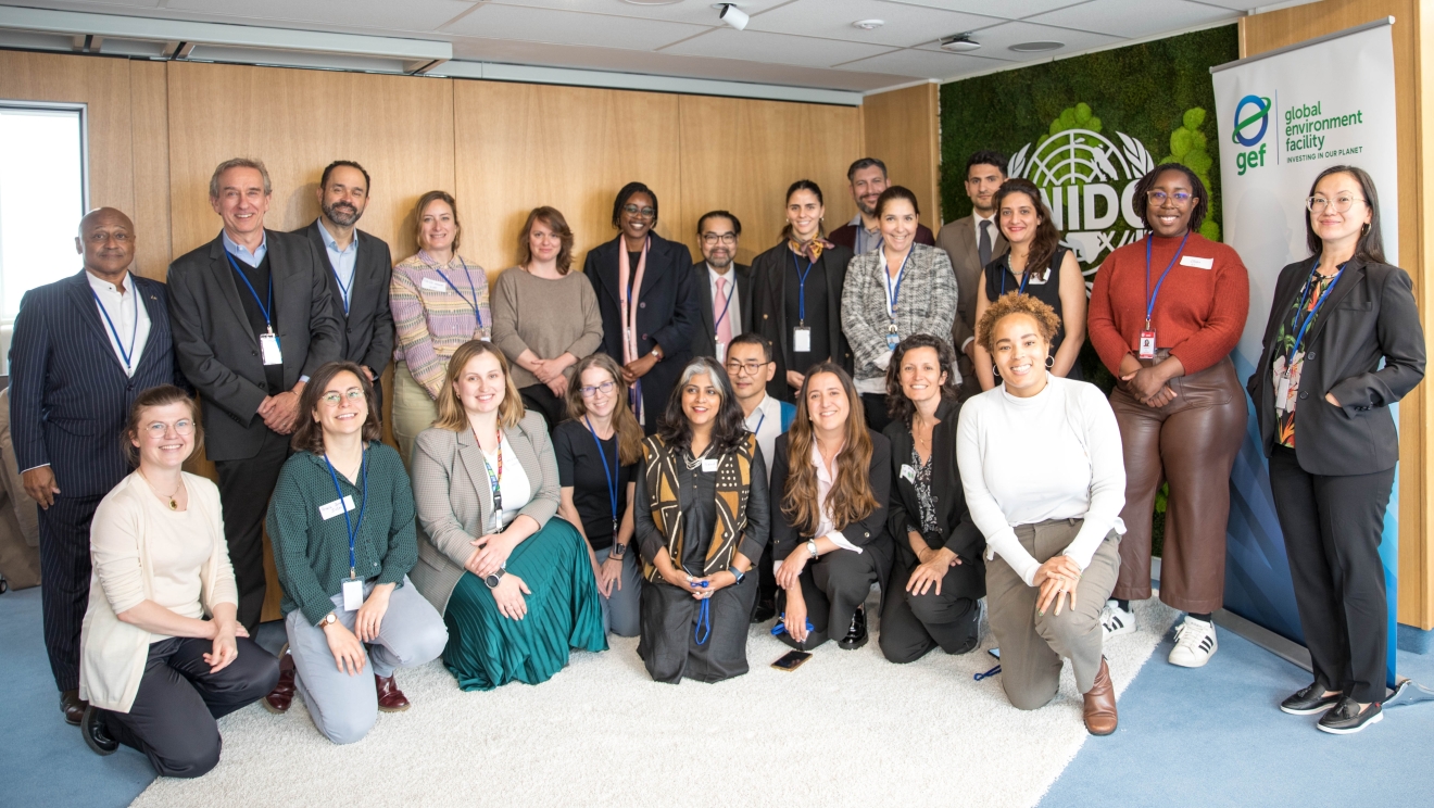 GEF agencies communications retreat group picture