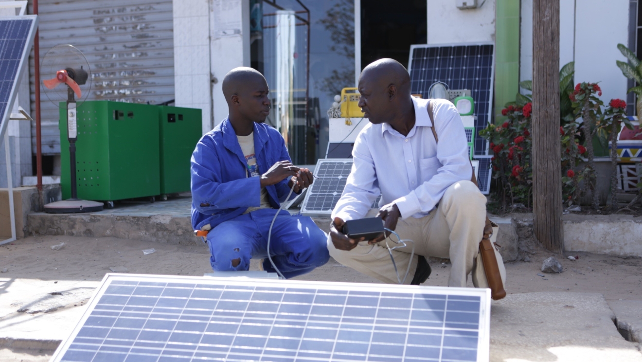solar panels inspection